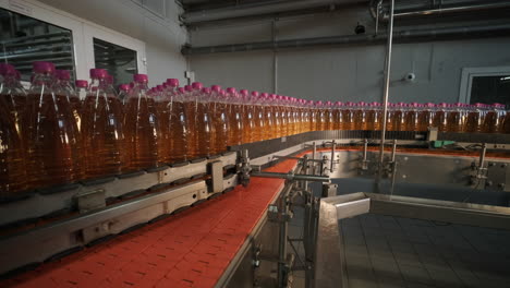 automated juice bottling line