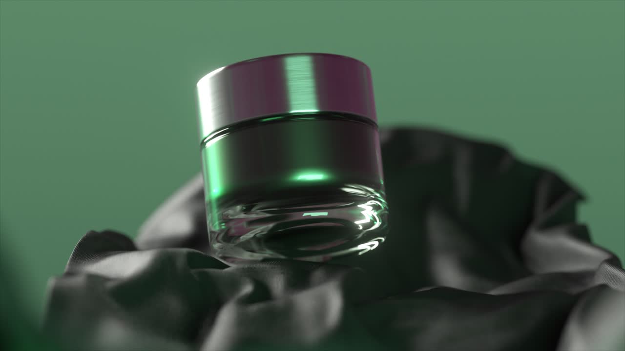 elegante modelo de botella de perfume