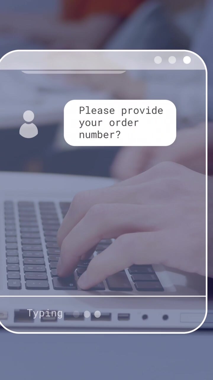 Animation of digital interface with messages over businessman using laptop