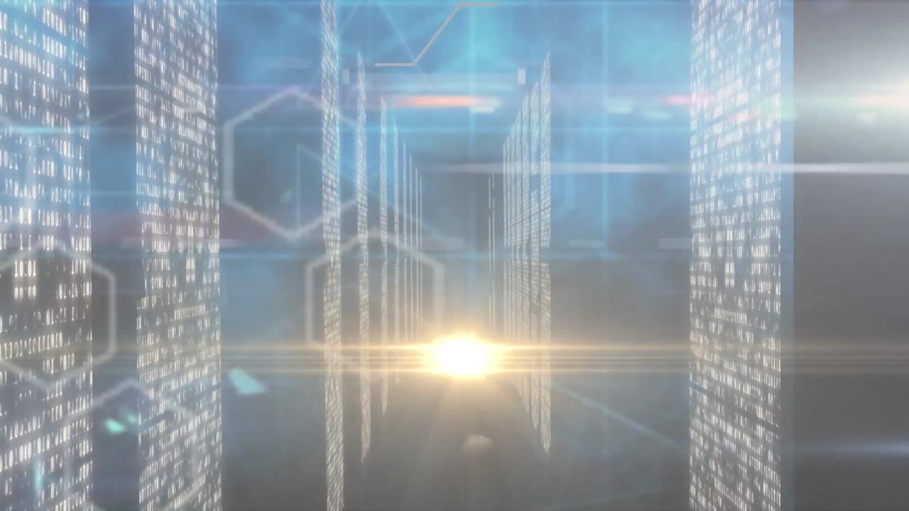 빛의 반점 위의 모양의 애니메이션