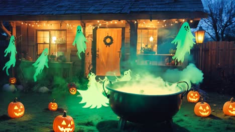 spooky halloween garden decorations