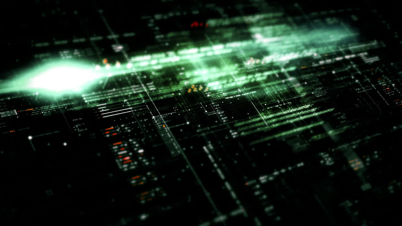 Advance metaverse, hi-tech digital data telemetry with encrypted numbers, display dynamic background for computer desktop vertical screen display format