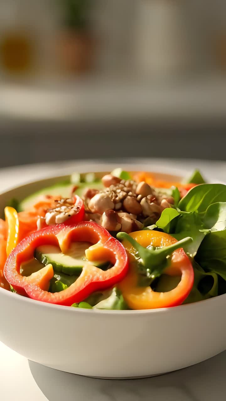 Insalata Cibo Sano 4K