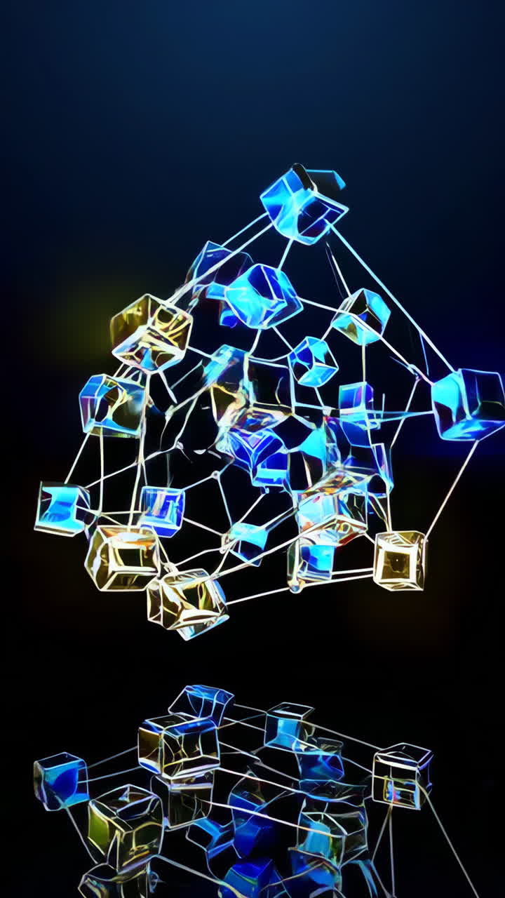 Abstract Geometric Structure of Interconnected Cubes