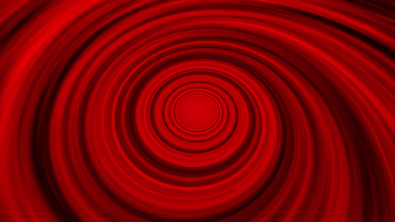 은 동심 소용돌이의 애니메이션