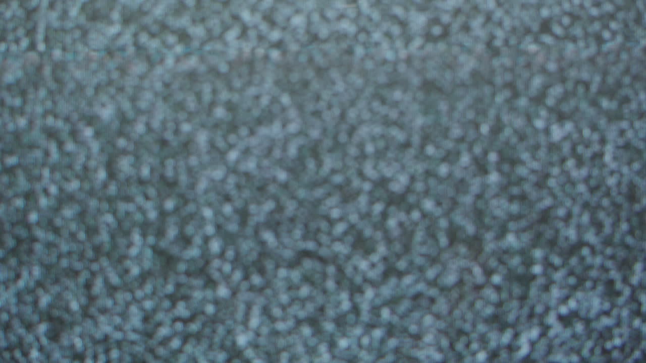 estática de televisión