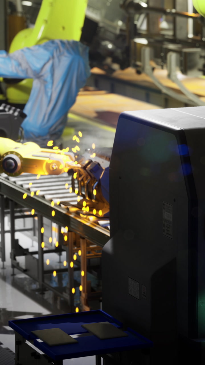 Innovative technology in action at a modern manufacturing facility