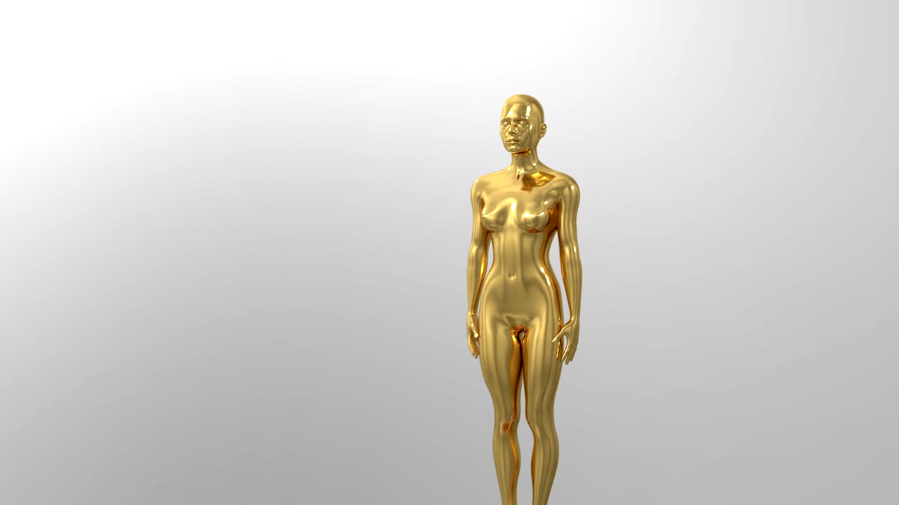 intro de la ceremonia de entrega del trofeo con espacio para el texto del título nominación 4k