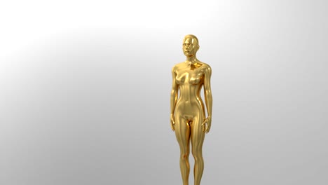 trophy award ceremony intro with space for title text nomination 4k