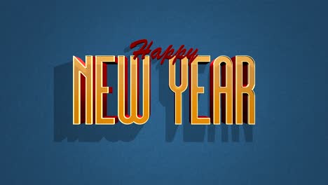 Retro-Happy-New-Year-text-set-on-a-blue-grunge-texture