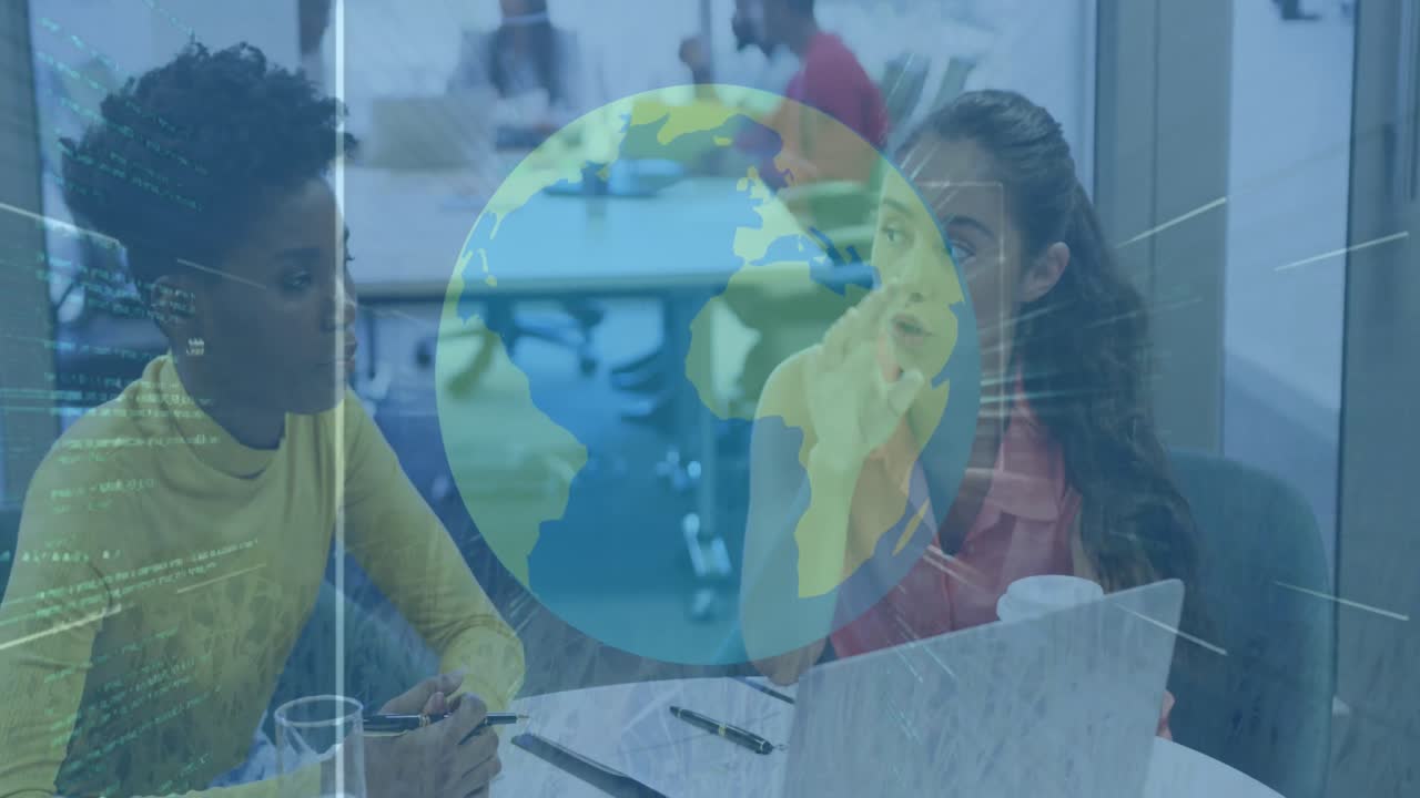 animación de la bandera de ecuador ondeando sobre los cirujanos en el quirófano