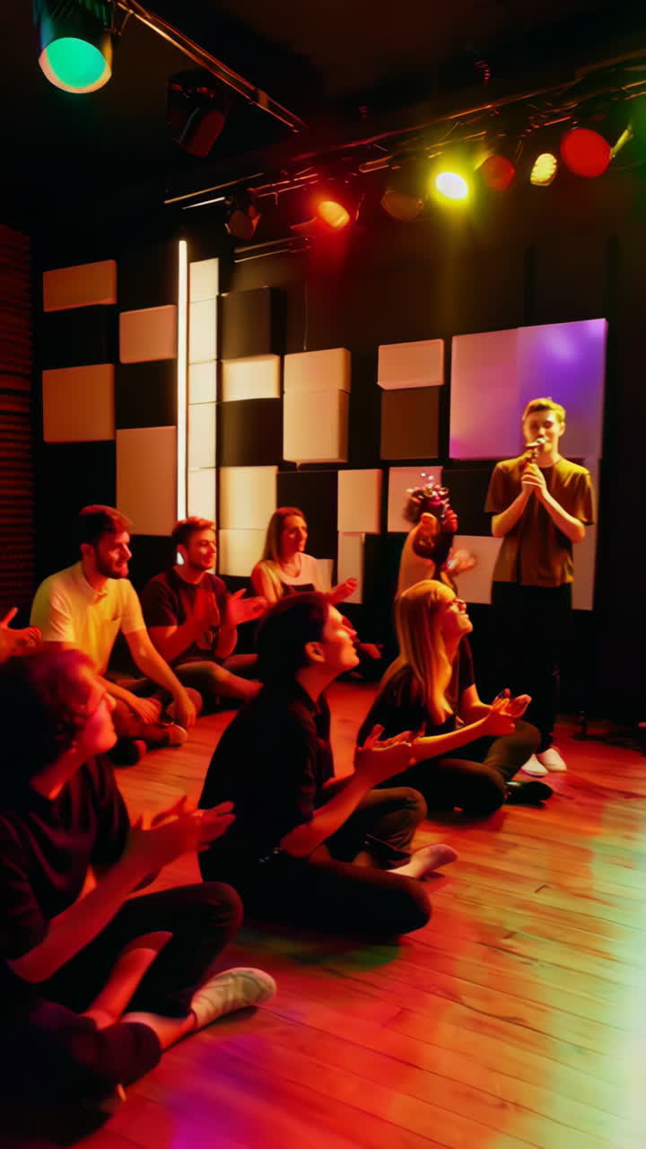 Live Music Performance with Audience