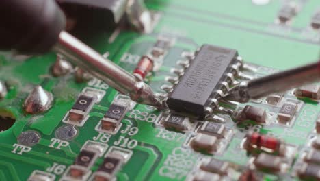 diagnosing a faulty circuit board with a multimeter