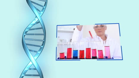 videos de química con la hélice de adn