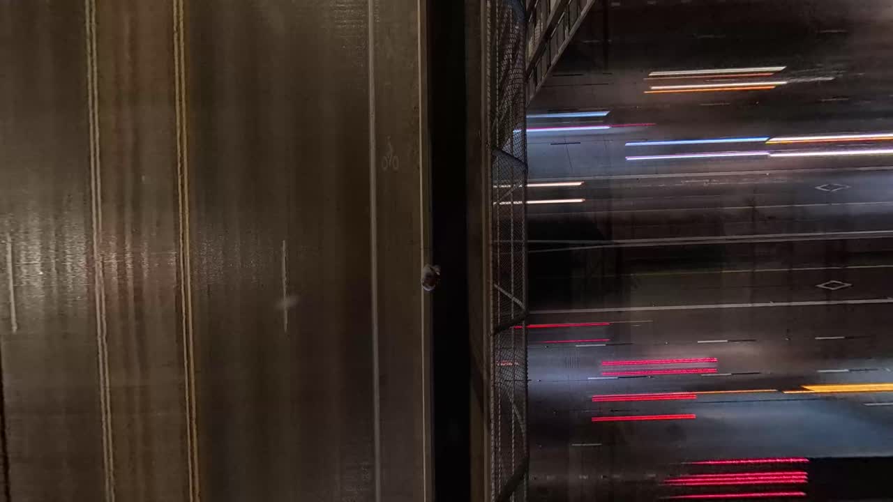 Top down Time Lapse of Arizona highway 60 in Gilbert and Mesa Arizona USA.