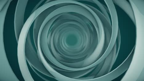 fondo abstracto del túnel hipnótico animado. animación de bucle sin costura digital. renderización en 3d. 4k, ultra hd