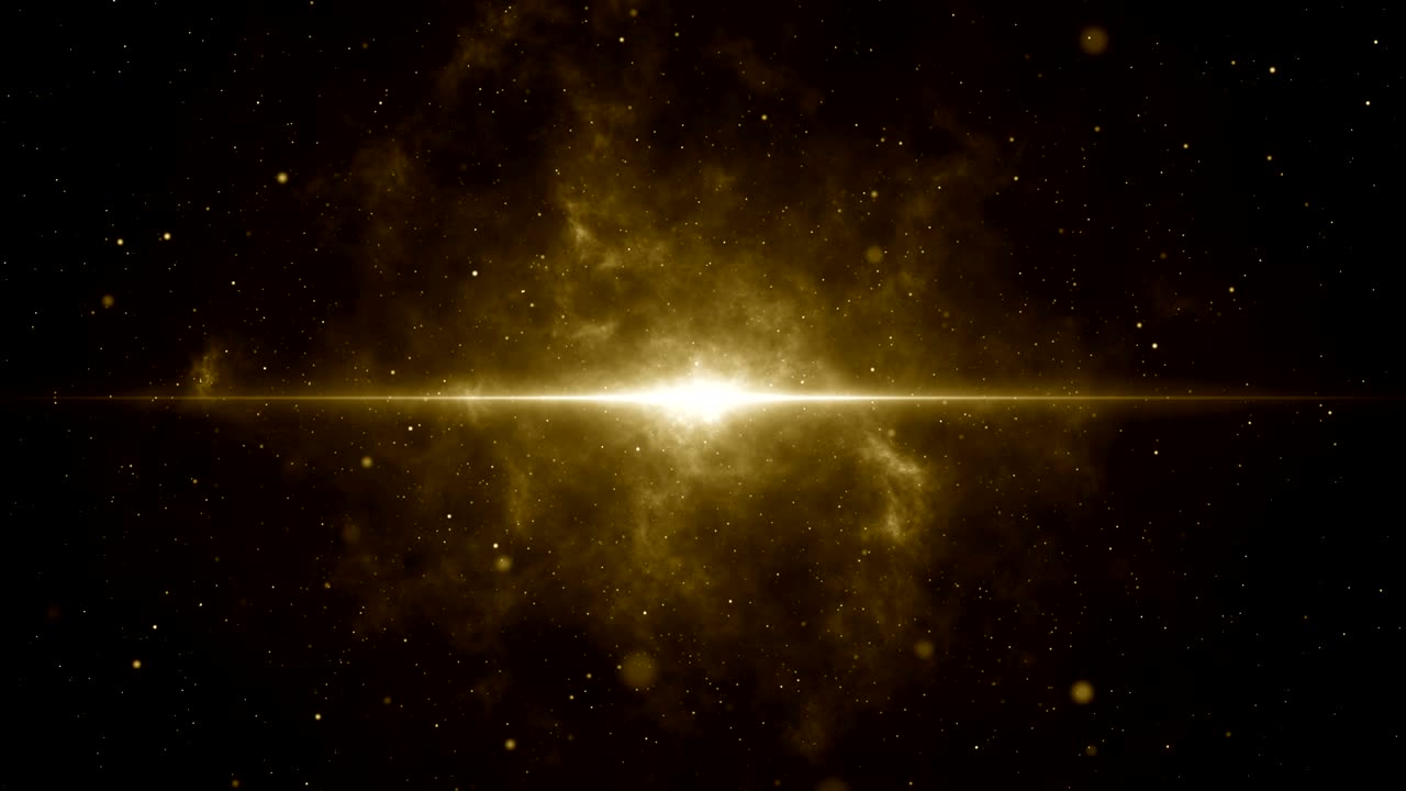 입자 금 반이는 보케상 먼지 추상적인 배경 루프