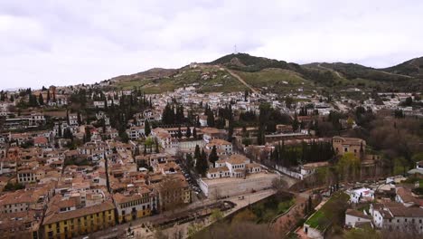 Skyline-Von-Granada,-Spanien