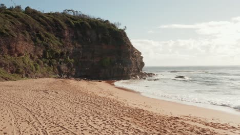 Strand--Und-Felstexturen-Aus-Sydney,-Australien