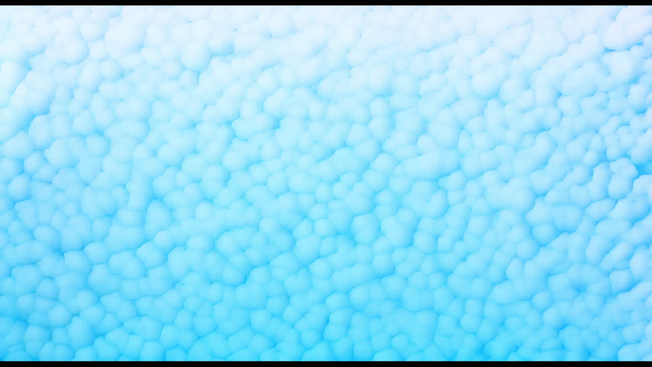 Abstract Light Blue Bubbly Texture Background