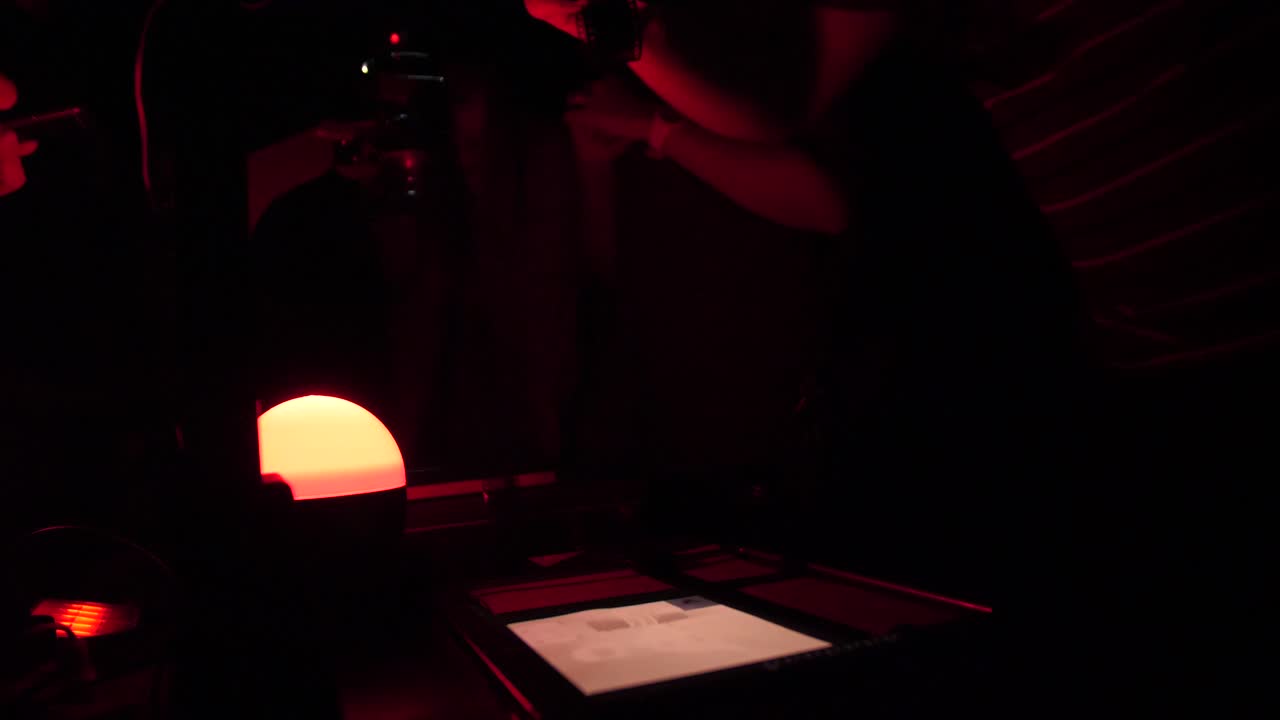 procesamiento de imágenes en cámara oscura