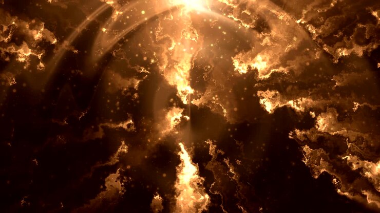 Abstract Golden Background