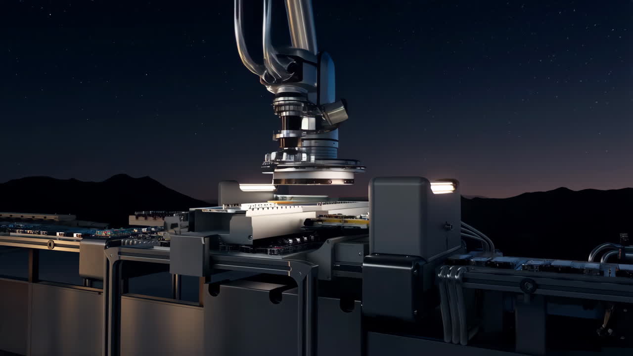 Precision Robotic Manufacturing Under a Starry Night Sky