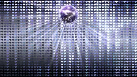 bola de espejo disco luces club de baile fiesta brillo de fondo