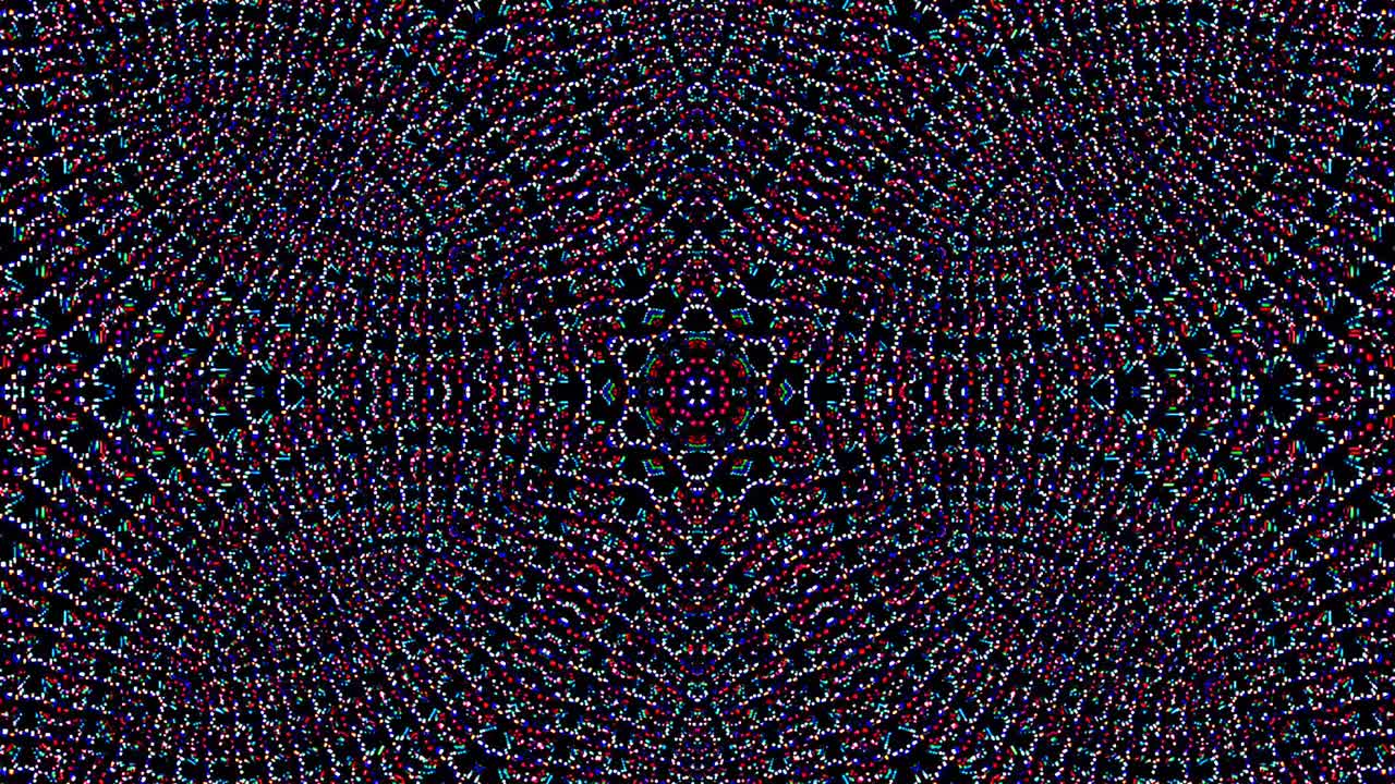 luz abstracta brillante que gobierna el color completo, caleidoscopio