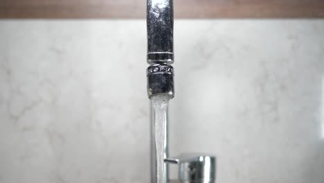 water filling a plastic bottle