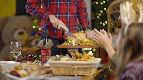 Christmas Dinner with Family and Friends
