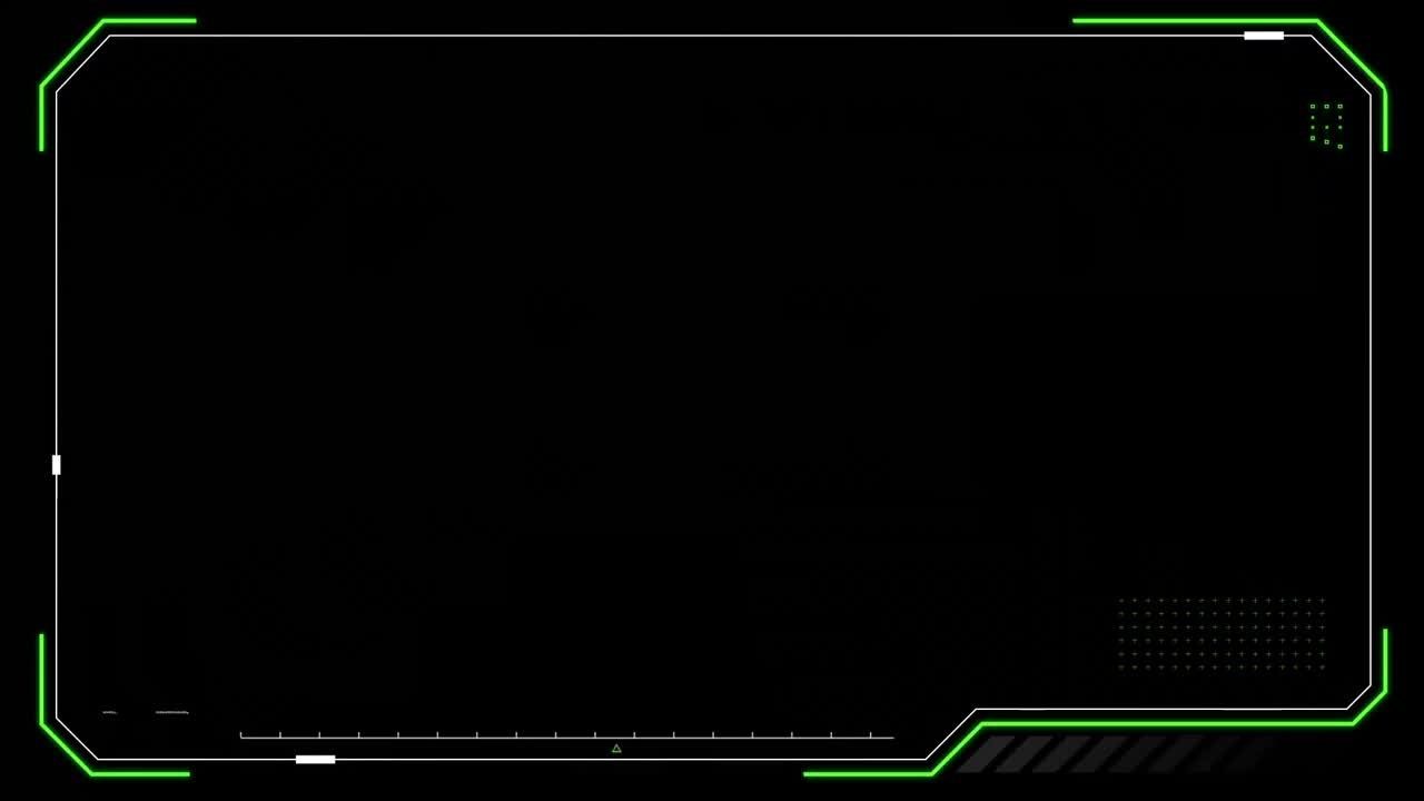 개요의 디지털로 생성된 비디오