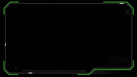 digitally generated video of outline