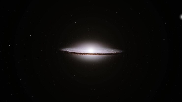 galaxy in The universe is vast and mysterious