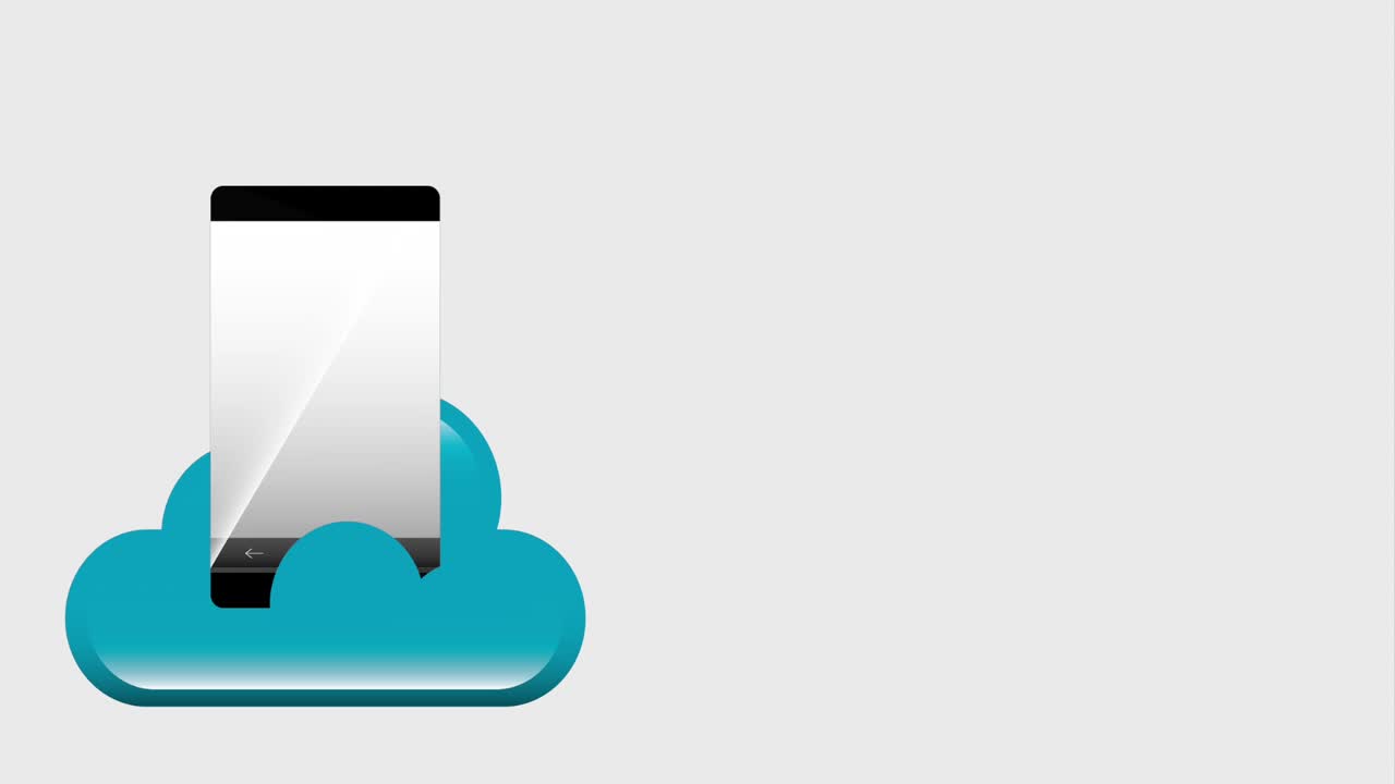 스마트 폰 클라우드 컴퓨팅 저장 데이터