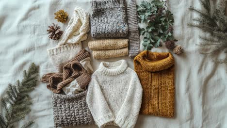 cozy knitwear collection