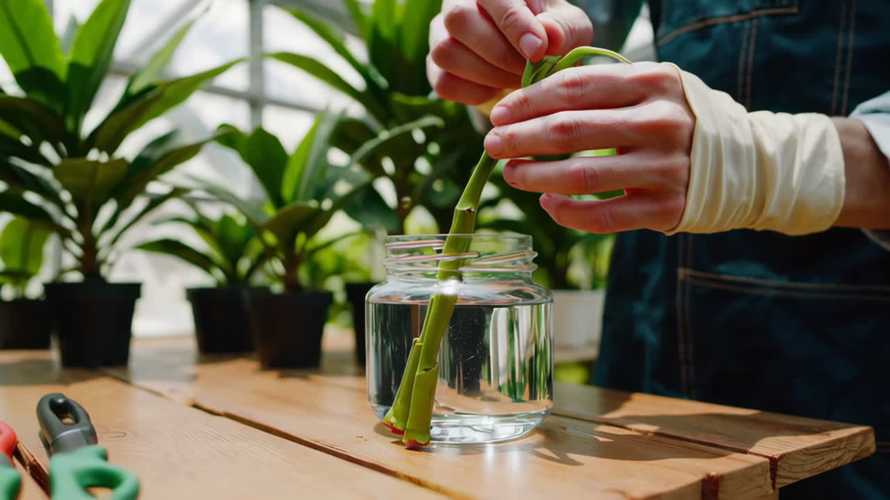 Propagating Plants by Water Culture