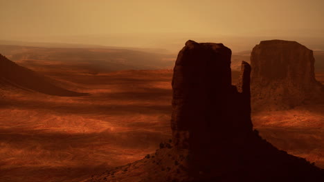 red rock formations in the desert