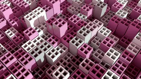 abstract 3d cubes.