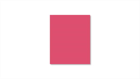 red rectangle on white gradient