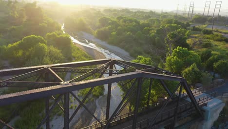 iron horse bridge trailhead in santa clarita, california