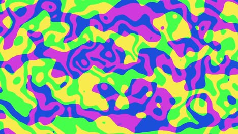 abstract background - kaleidoscopic fluid camouflage: vibrant amorphous shapes in a pulsing, ethereal texture