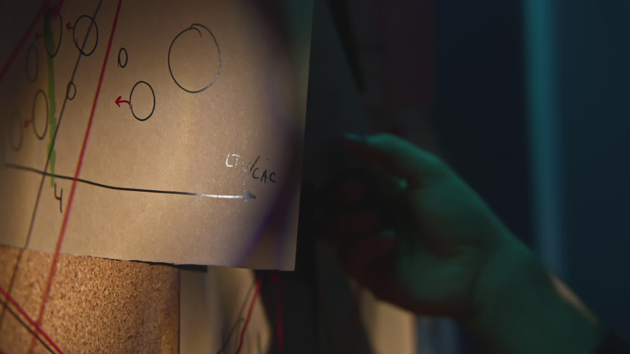 게임 보드 에 글 을 쓰는 사람