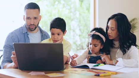padres, niños y educación en el hogar