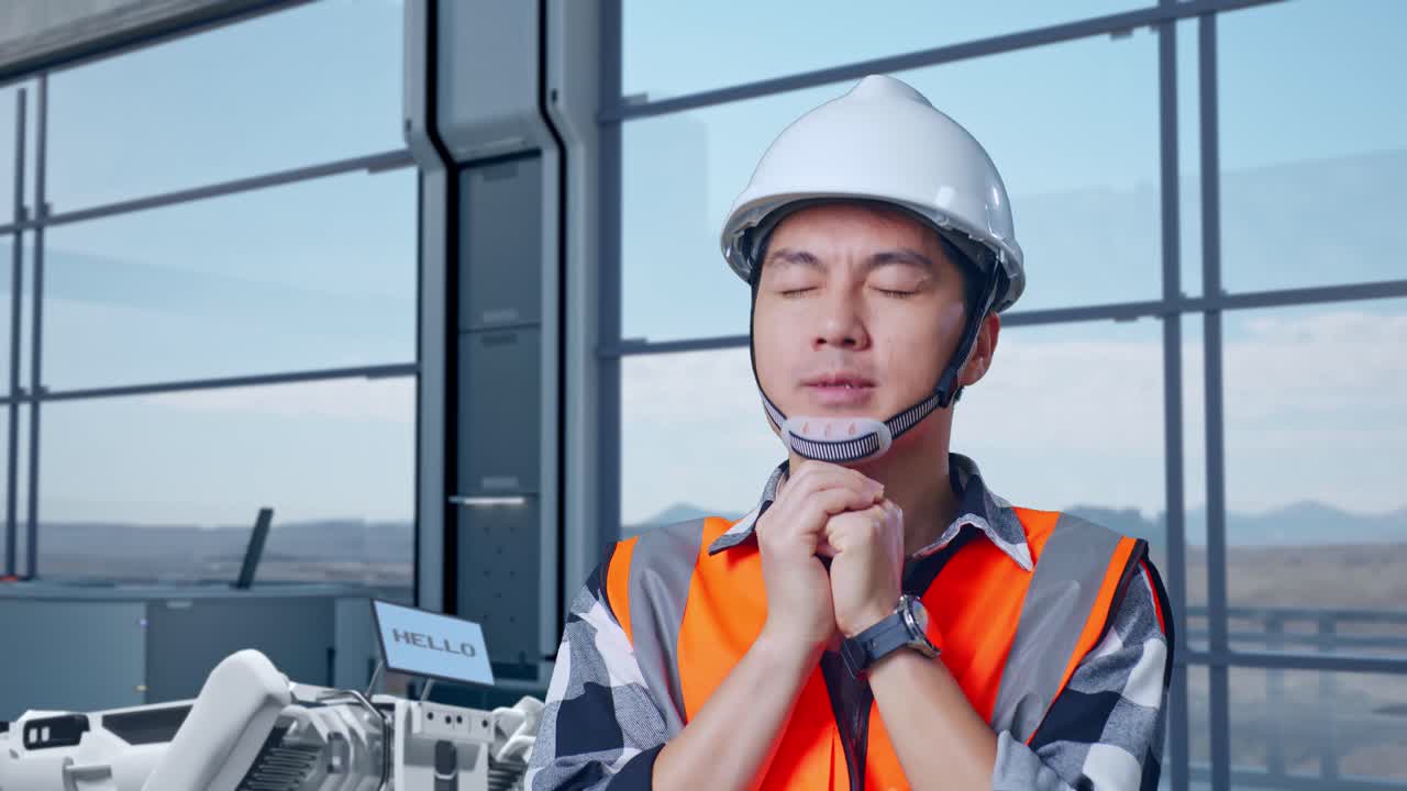 산업 환경에서 스트레스를 받는 엔지니어