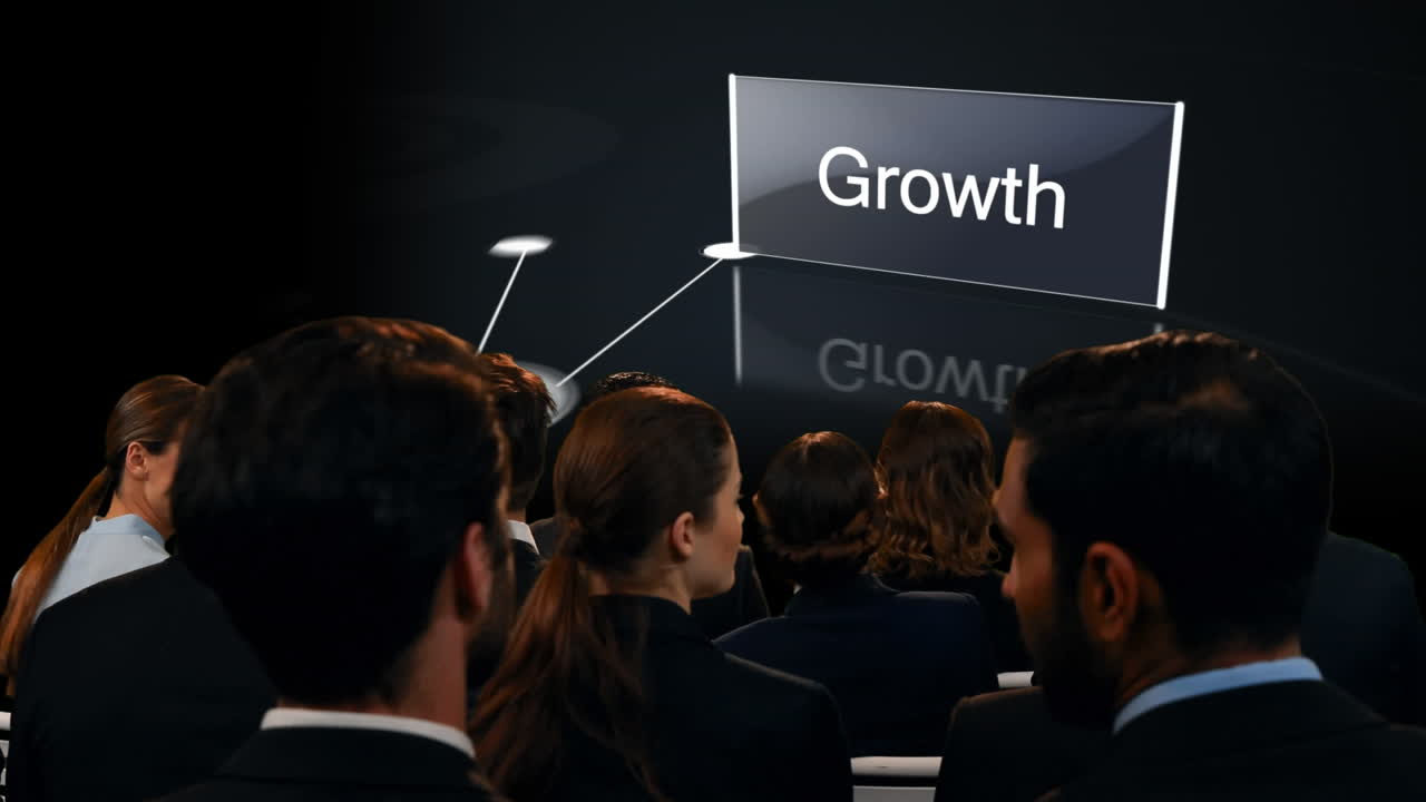 Business people watching