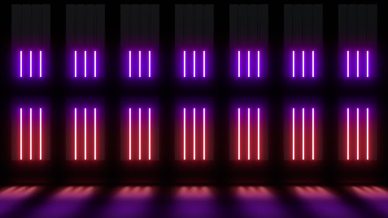 Neon Light Wall Background