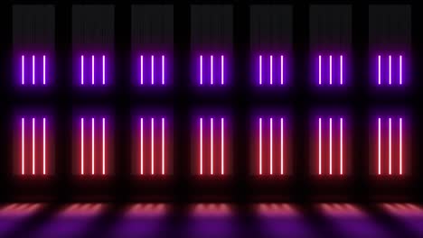 Neon Light Wall Background