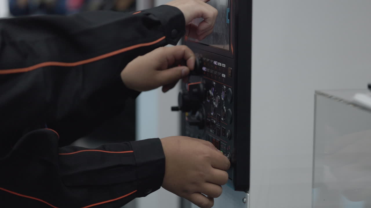 Operating a Control Panel