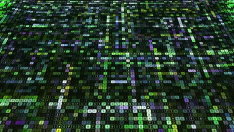 abstract digital matrix background